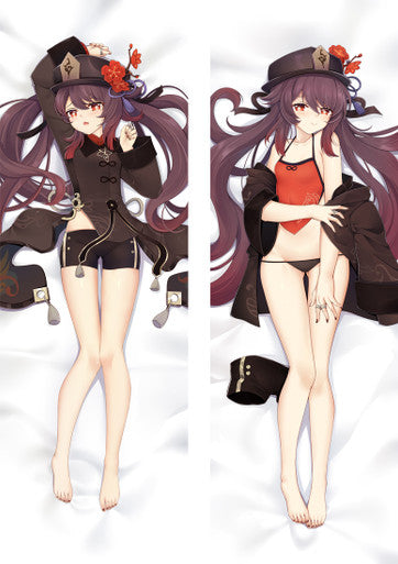 ADP Hu Tao - Genshin Impact Dakimakura Body Pillow Cover ADP21012A