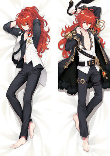 ADP Diluc - Genshin Impact Dakimakura Body Pillow Cover ADP-PC-21050-1