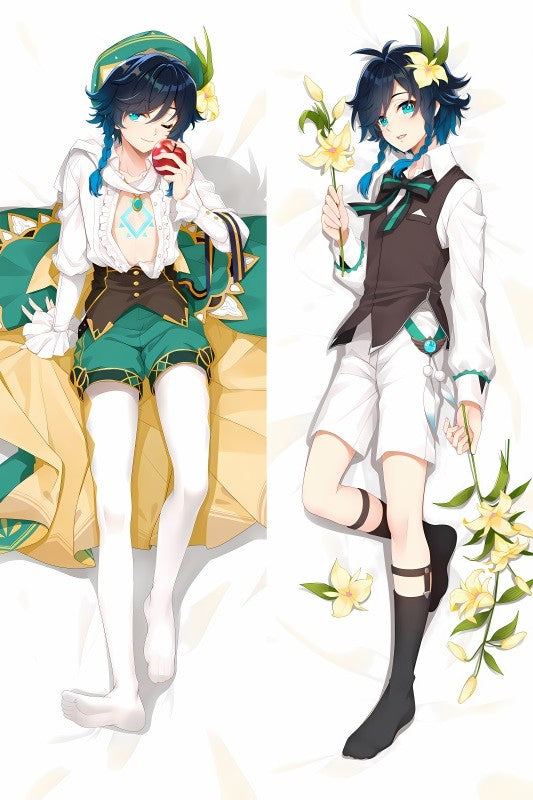 PM Venti Shirt Open - Genshin Impact Anime Body Pillow Cover  -PC-21075-1
