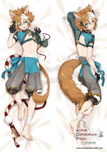 ADP Gorou - Genshin Impact Dakimakura Body Pillow Cover ADP-PC-21079-1