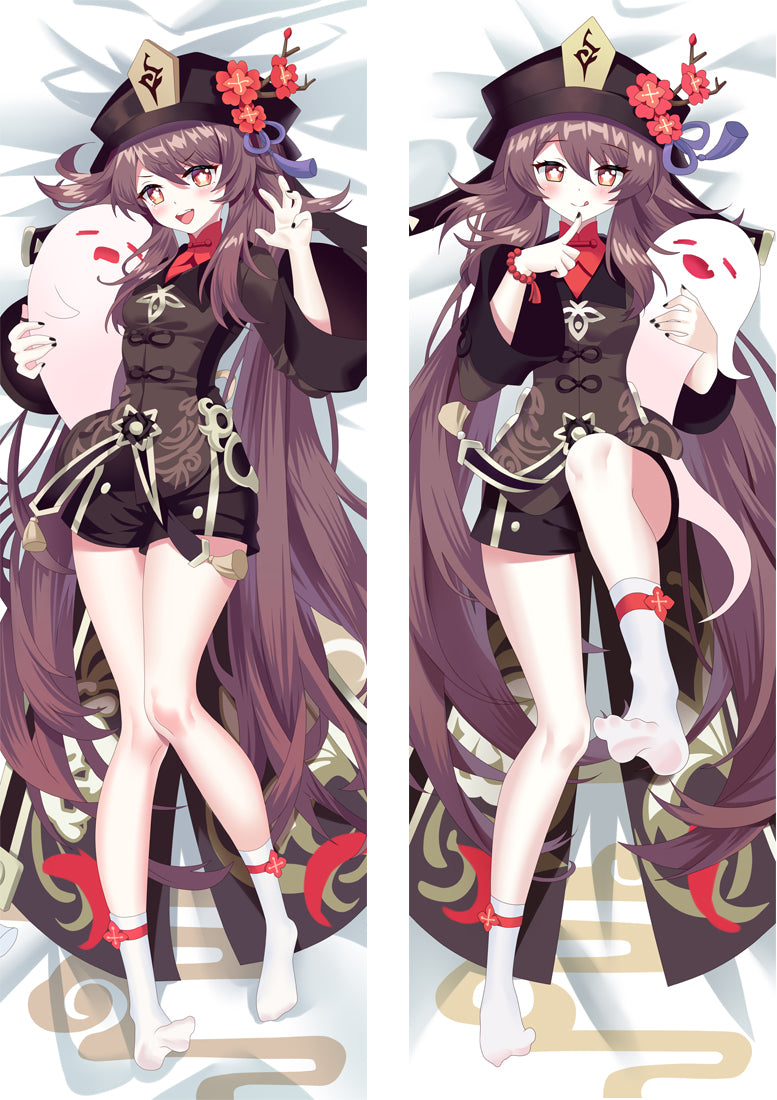 PM Hu Tao - Genshin Impact Anime Body Pillow Cover  -PC-21542