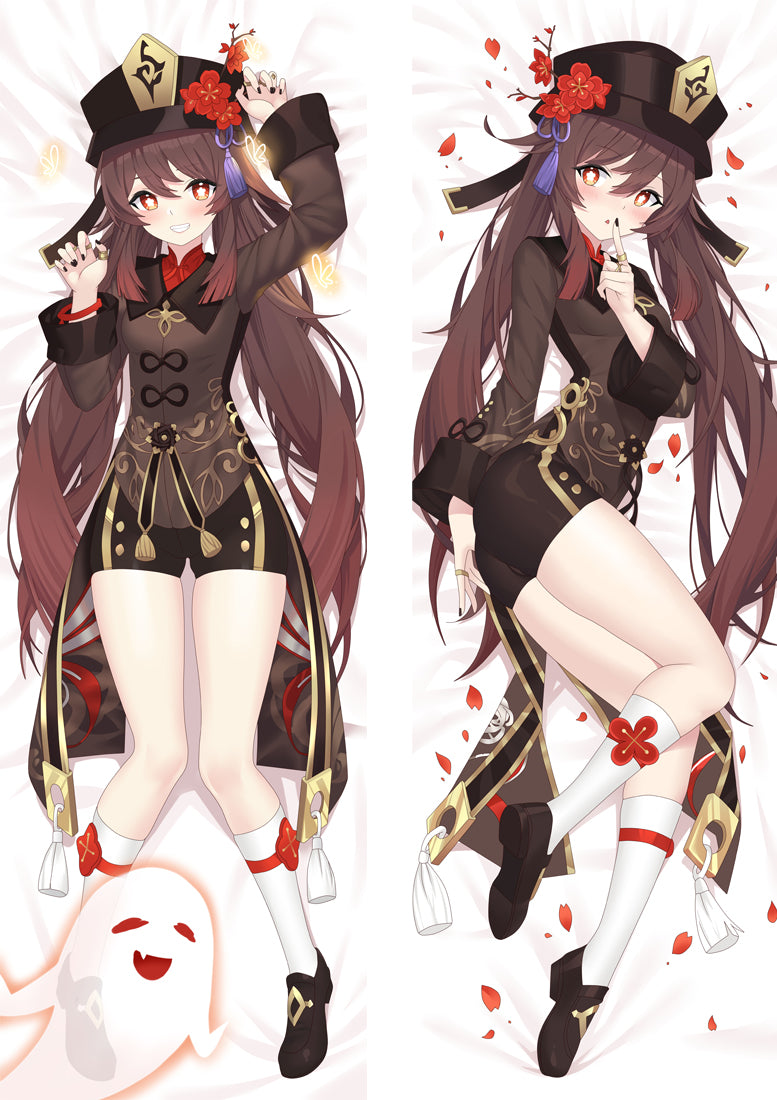 PM Hu Tao - Genshin Impact Anime Body Pillow Cover  -PC-21543