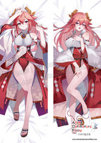 ADP Yae Miko - Genshin Impact Dakimakura Body Pillow Cover ADP-PC-21839