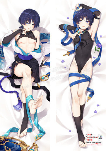ADP Scaramouche - Genshin Impact Dakimakura Body Pillow Cover ADP-PC-22068-2
