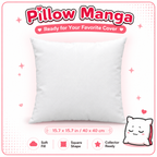 New Comfortable Square Plain White Inner Pillow 15.7 x 15.7 IN