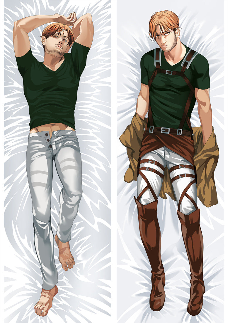 PM Mike Zacharias - Attack On Titan Anime Body Pillow Cover Body Pillow Cover -PC-89014