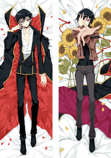 ADP Lelouch vi Britannia - Code Geass Male Anime Dakimakura Japanese Hugging Body Pillow Cover ADP99013