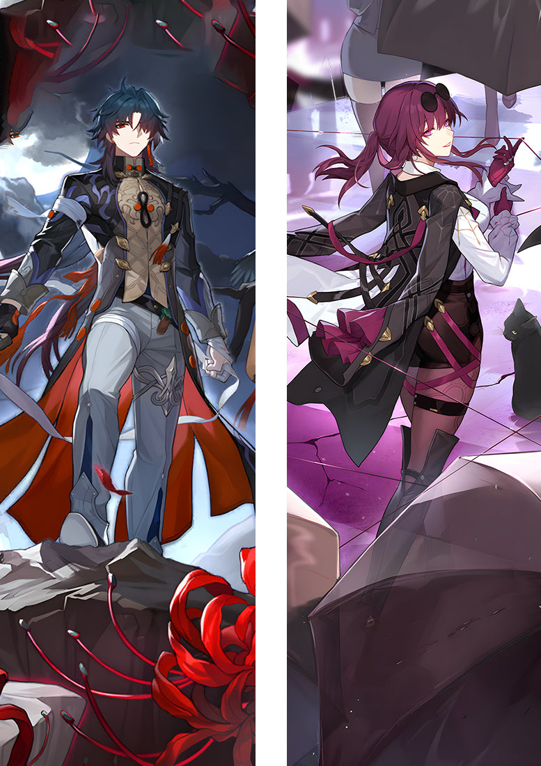 PM Blade X Kafka - Honkai Star Rail Dakimakura Body Pillow Cover ADP-TBPC-0013