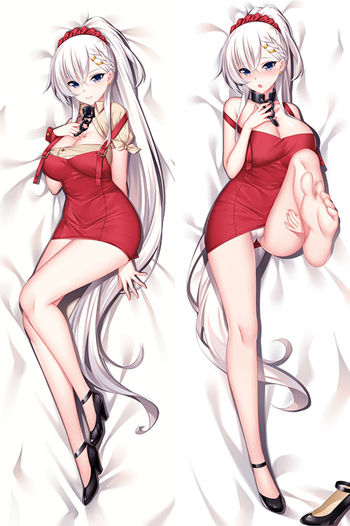 PM Belfast - Azur Lane Dakimakura Body Pillow Cover H4057-A