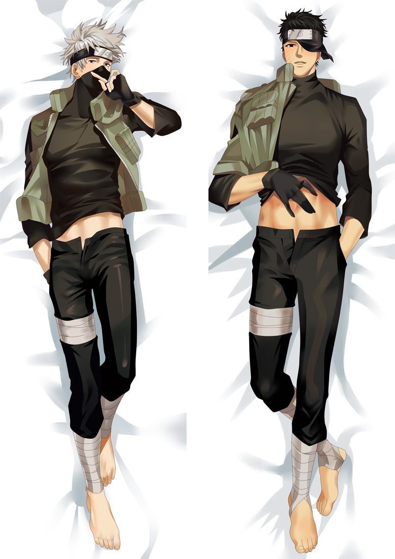 Kakashi and Obito Naruto anime body pillow cover ??PillowManga