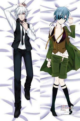 Ciel Phantomhive and Ken Kanek Black Butler / Tokyo Ghoul Dakimakura Body Pillow Cover ContestNinetyEight 24