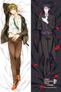 Tachibana Makoto and Sebastian Michaelis Free!/Black Butler Dakimakura Body Pillow Cover MGF11137
