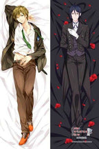 Tachibana Makoto and Sebastian Michaelis Free!/Black Butler Dakimakura Body Pillow Cover MGF11137