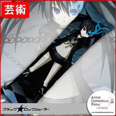 Black Rock Shooter Anime Dakimakura Japanese Hugging Body Pillow Cover GZFONG165