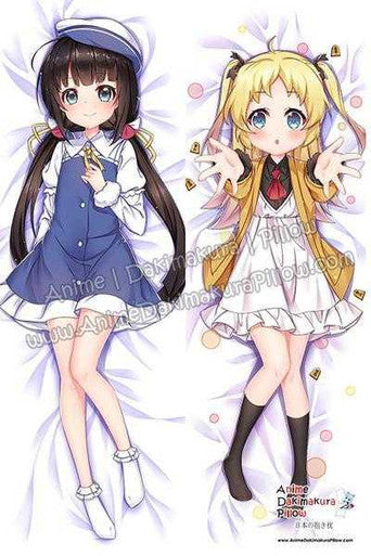 Hinatsuru and Charlotte d_Izoard – Ryuuou no Oshigoto! Anime Dakimakura Japanese Hugging Body Pillow Cover H3729-B H3730-B