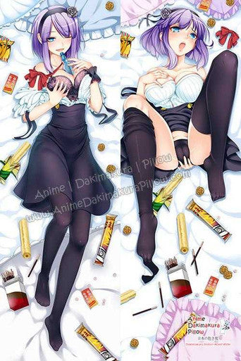Hotaru Shidare - Dagashi Kashi Anime Dakimakura Japanese Hugging Body Pillow Cover H3143