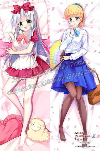 Rise - Alice or Alice and Teresa Wagner - Tada Never Falls in Love Anime Dakimakura Japanese Hugging Body Pillow Cover H3800-D H3802-B