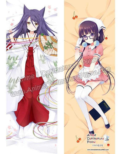 Satsuki Konohana - Kitan and Maika Sakuranomiya - Blend - Anime Dakimakura Japanese Hugging Body Pillow Cover ADP17111-B ADP17108-B