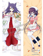 Satsuki Konohana - Kitan and Maika Sakuranomiya - Blend - Anime Dakimakura Japanese Hugging Body Pillow Cover ADP17111-B ADP17108-B