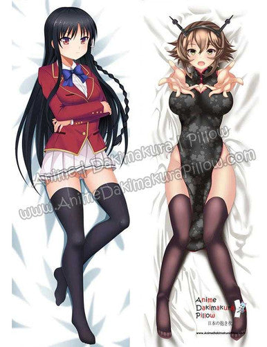 Suzune Horikita - Classroom of the Elite and Mutsu - Kantai Collection Anime Dakimakura Japanese Hugging Body Pillow Cover ADP712004 ADP712022
