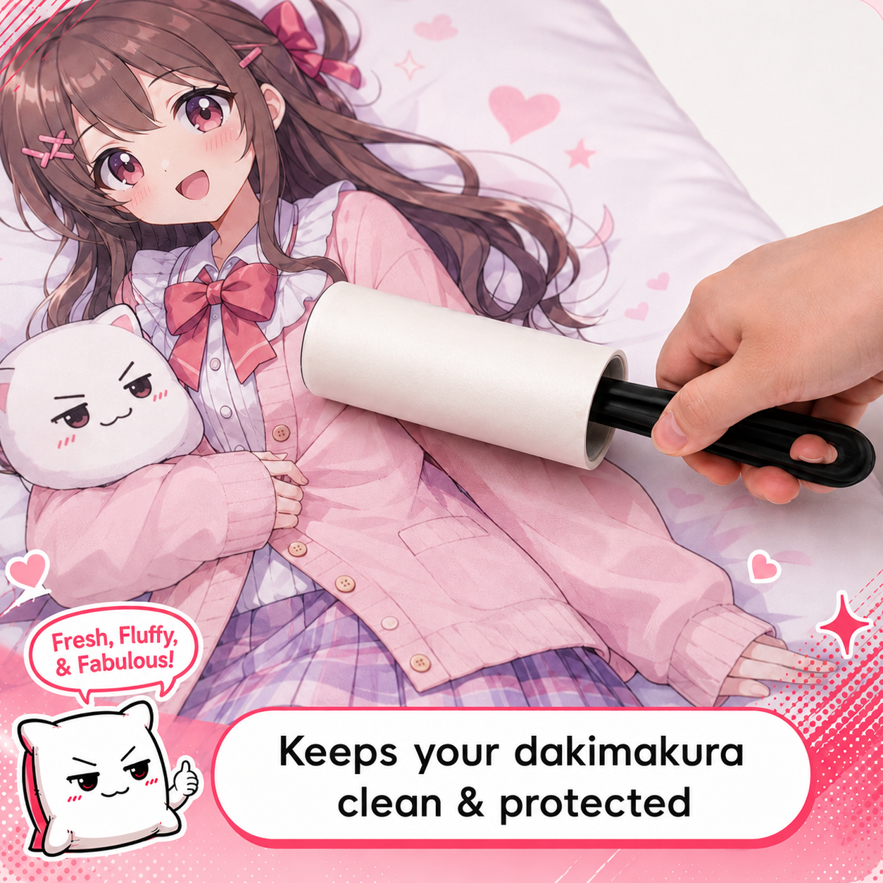 Roller Dust, Dirt & Debris Roller | Pillow, Shirt, Cleaner 021