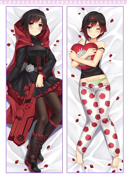 ADP Ruby Rose - RWBY Dakimakura Body Pillow Cover YCDS0294