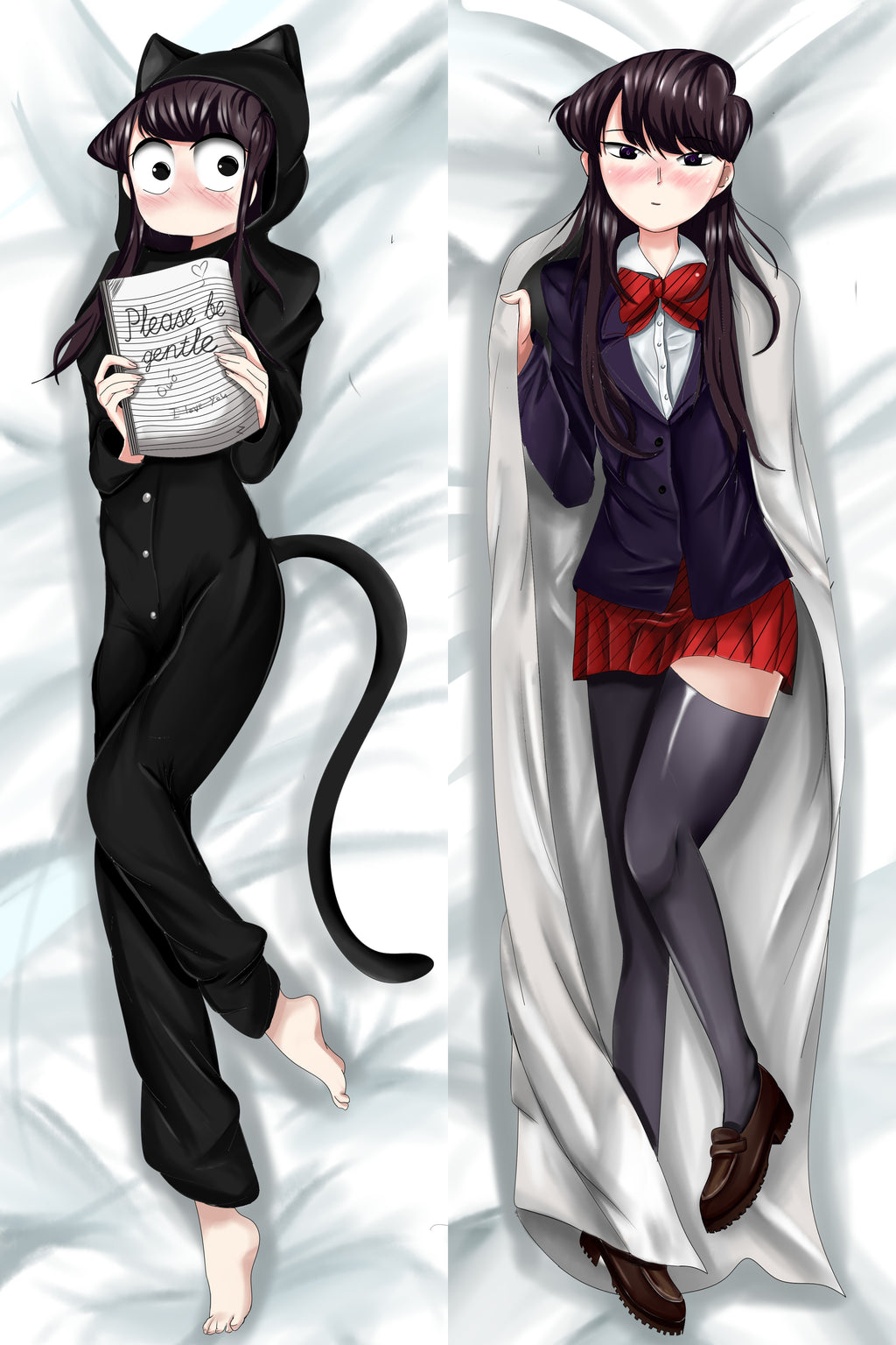 Shouko Komi - Komi Can't Communicate Anime Body Pillow Cover  Custom Designer zats.artwork ADC962
