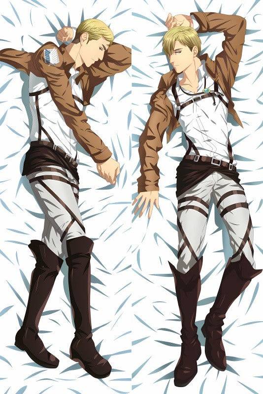 PM Erwin Smith - Attack On Titan Anime Body Pillow Cover Body Pillow Cover -PC-211119