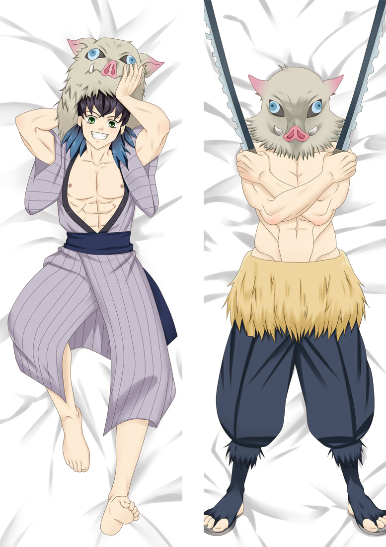PM Inosuke Hashibira - Demon Slayer: Kimetsu no Yaiba Anime Body Pillow Cover  21134