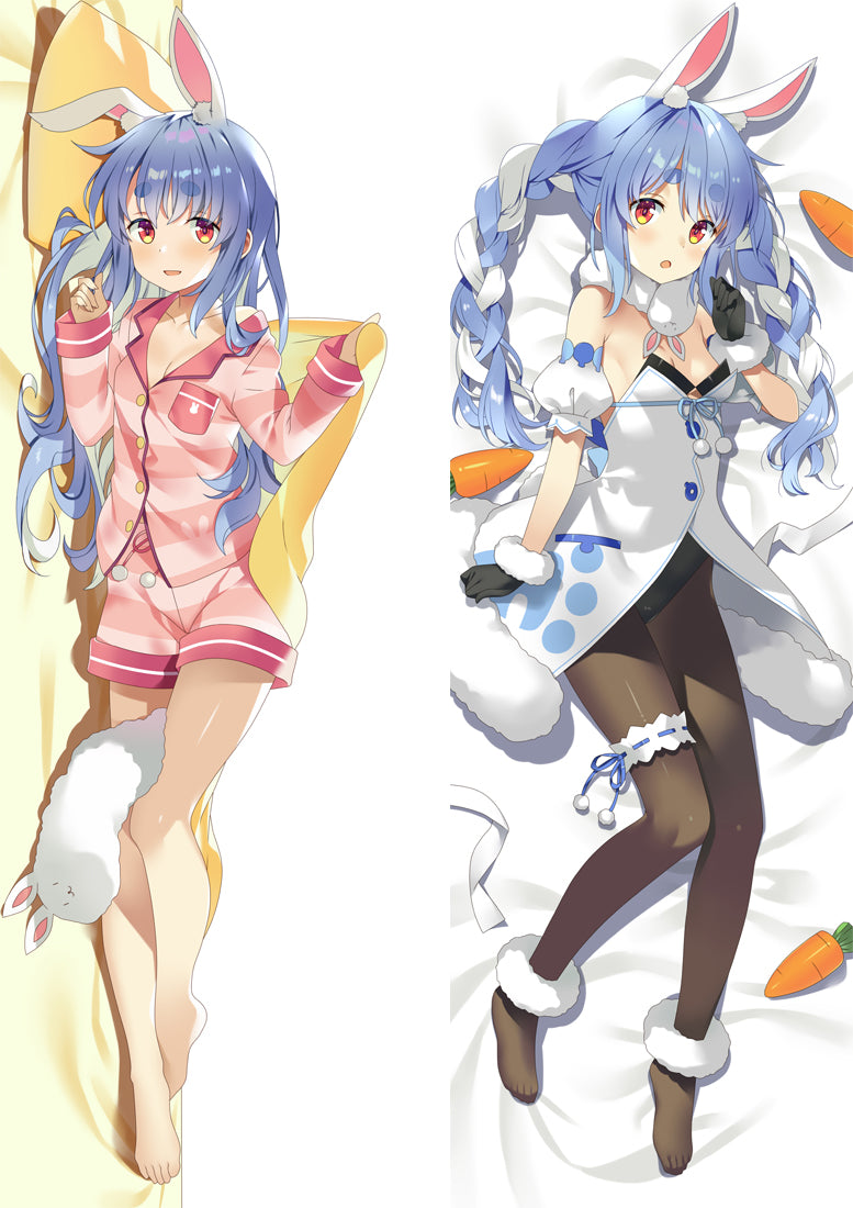 PM Usada Pekora - VTuber Dakimakura Body Pillow Cover ADP-PC-211204