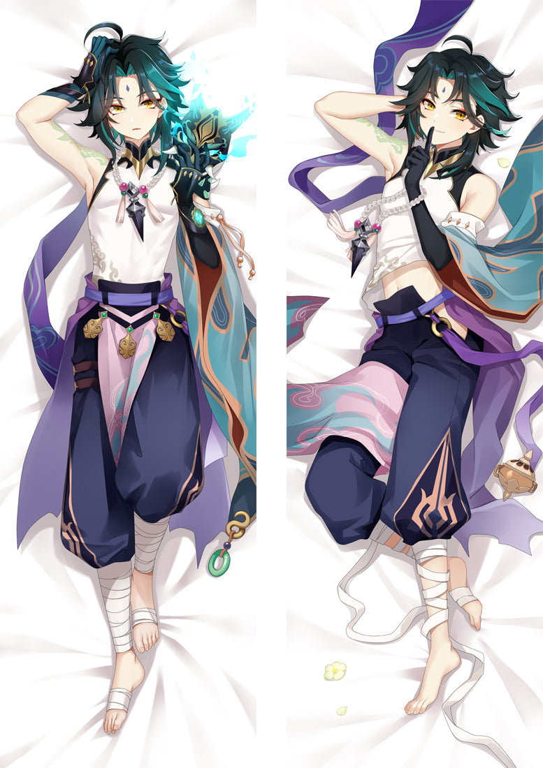 PM Xiao - Genshin Impact Anime Body Pillow Cover  21024-1