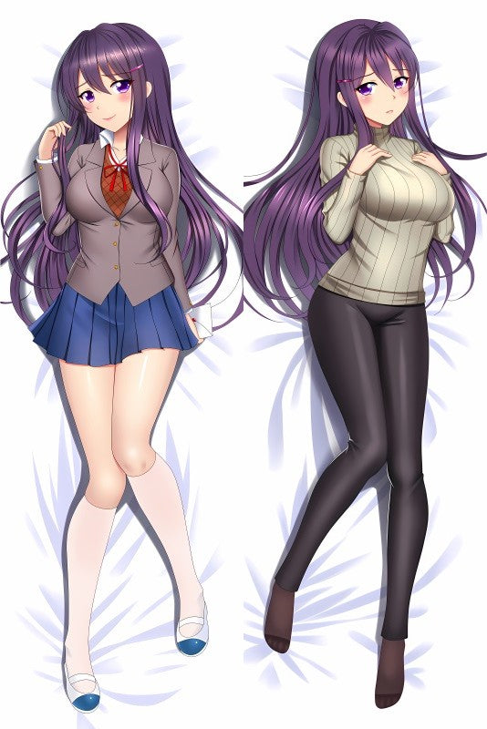PM Yuri - Heartbeat Literature Department Plus Anime Body Pillow Cover  -PC-211134