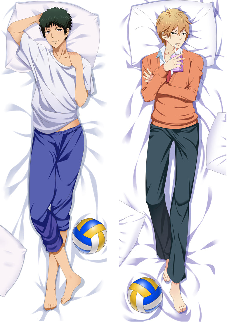 PM Yuusuke Igarashi & Nozomu Nanashima - Kiss Him, Not Me Anime Body Pillow Cover  21449