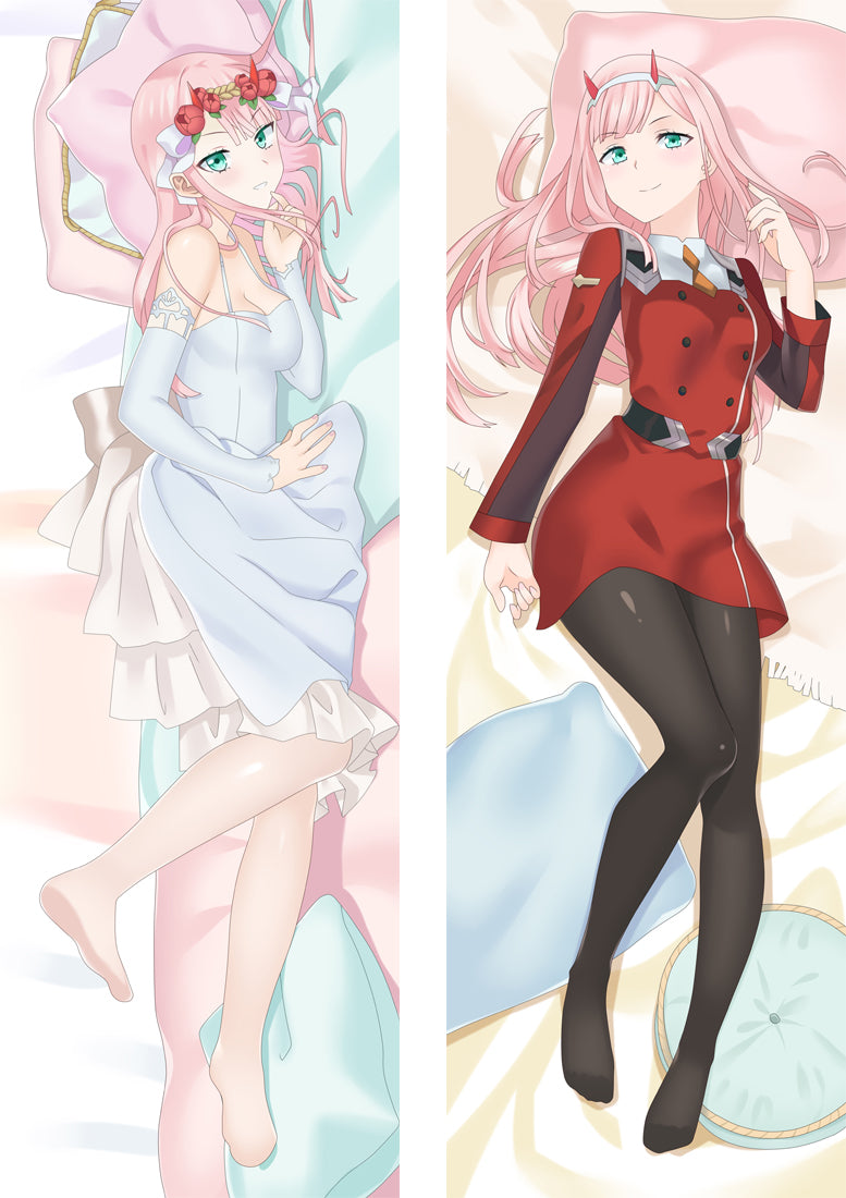 PM Zero Two - DARLING in the FRANXX Anime Body Pillow Cover  -PC-22403