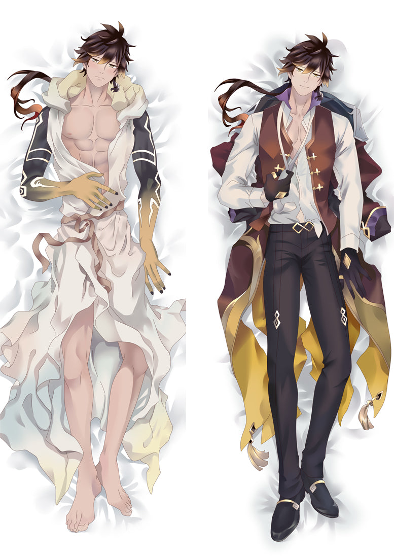 PM Zhongli - Genshin Impact Anime Body Pillow Cover  -PC-21925