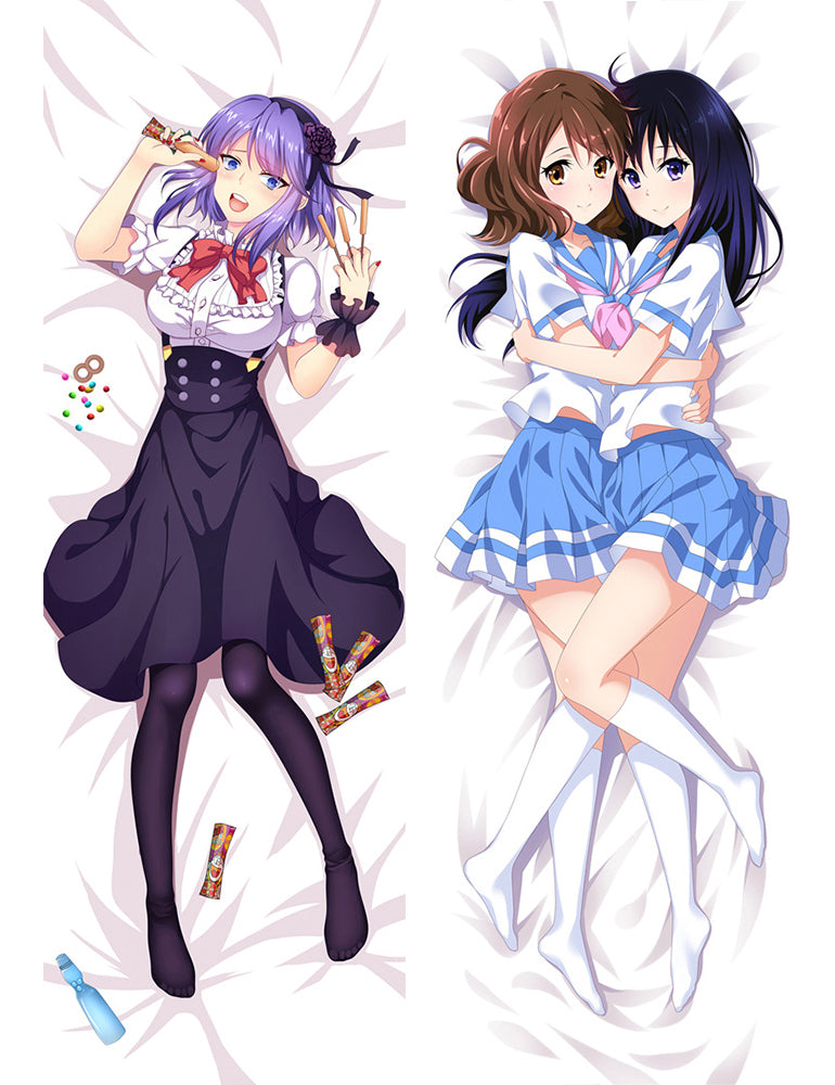 Dagashi Kashi - Hotaru Shidare & Sound! Euphonium (Hibike Euphonium) - Kumiko Oumae and Reina Kousaka - Anime Anime Body Pillow Cover Japanese Body Pillow Cover Cover -16289-B -610092