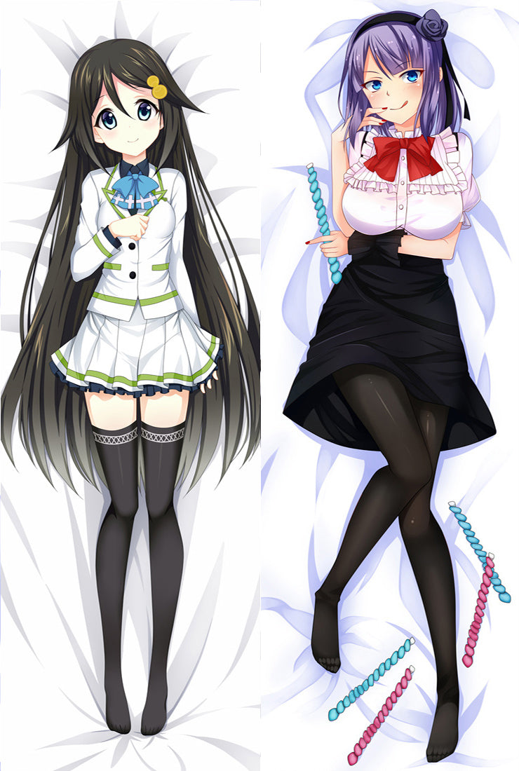 Myriad Colors Phantom World and Dagashi Kashi Anime Anime Body Pillow Cover Japanese Body Pillow Cover Cover -62007 -62020