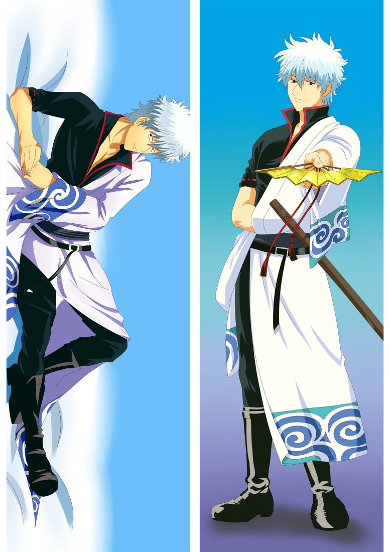 PM Sakata Gintoki - Gintama Male Anime Anime Body Pillow Cover Japanese Body Pillow Cover Cover 93028