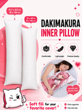 New Super Comfort Inner Pillow - 12 x 40 / 15.7 x 47.2 IN Japanese Body Pillow