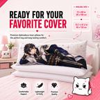 New Super Comfort Inner Pillow - 12 x 40 / 15.7 x 47.2 IN Japanese Body Pillow