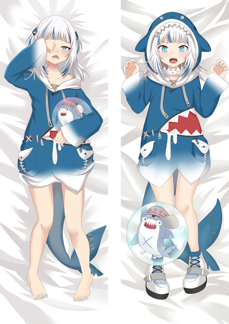 PM Gawr Gura - HololiveEN - Virtual YouTuber VTuber Anime Body Pillow Cover  21412