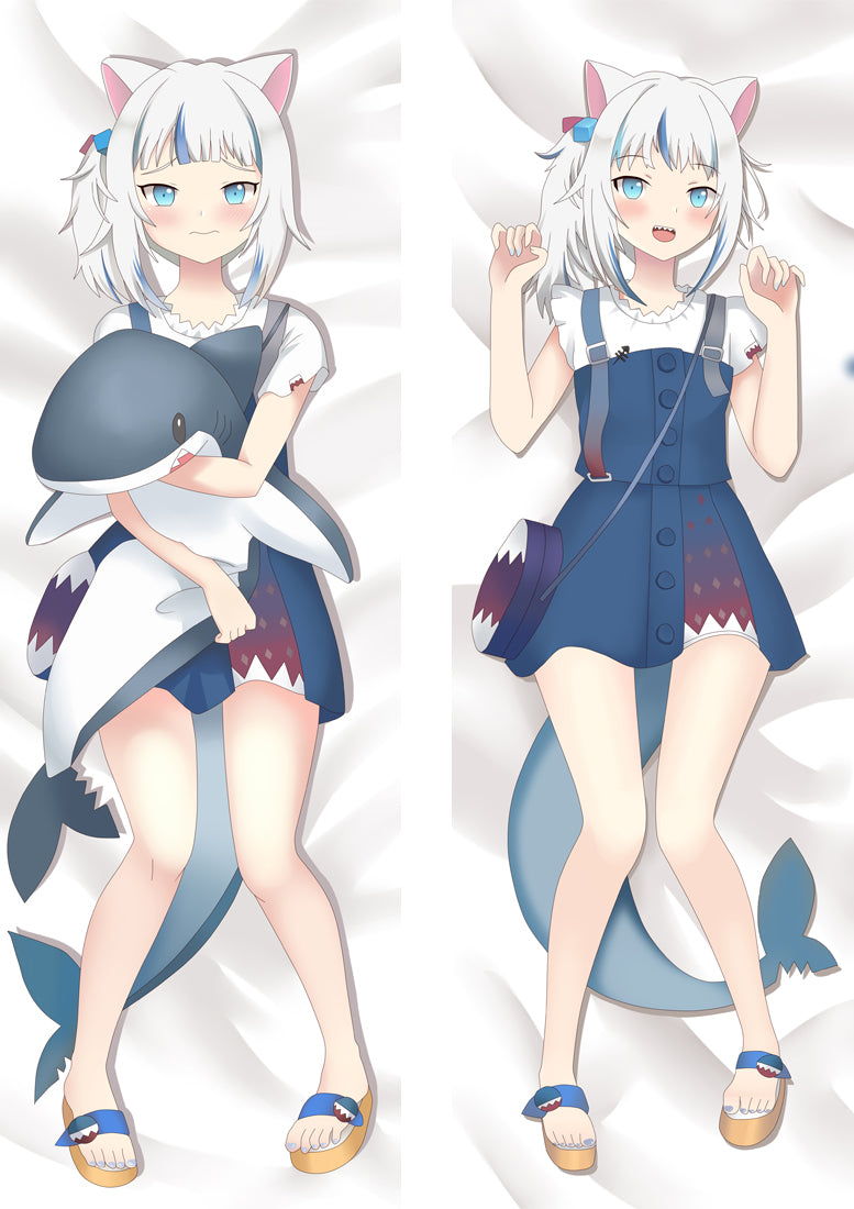 PM Gawr Gura - Virtual YouTuber VTuber Anime Body Pillow Cover  -PC-21534