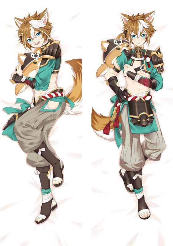 PM Gorou - Genshin Impact Anime Body Pillow Cover  -PC-211214