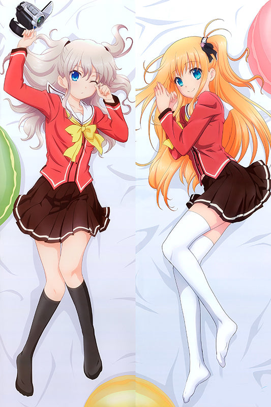 Charlotte Nao Tomori and Yusa Nishimori Anime Anime Body Pillow Cover Japanese Body Pillow Cover Cover H3038