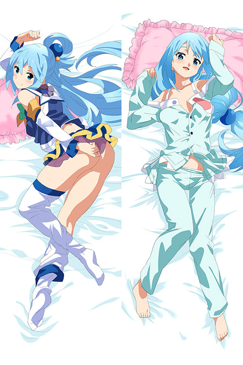 Aqua - Konosuba Anime Anime Body Pillow Cover Japanese Body Pillow Cover Cover H3376