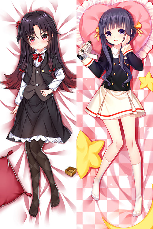 Ai Yashajin - Ryuuou no Oshigoto! and Tomoyo Daidouji - Cardcaptor Sakura Anime Anime Body Pillow Cover Japanese Body Pillow Cover Cover H3739-B h3734-B