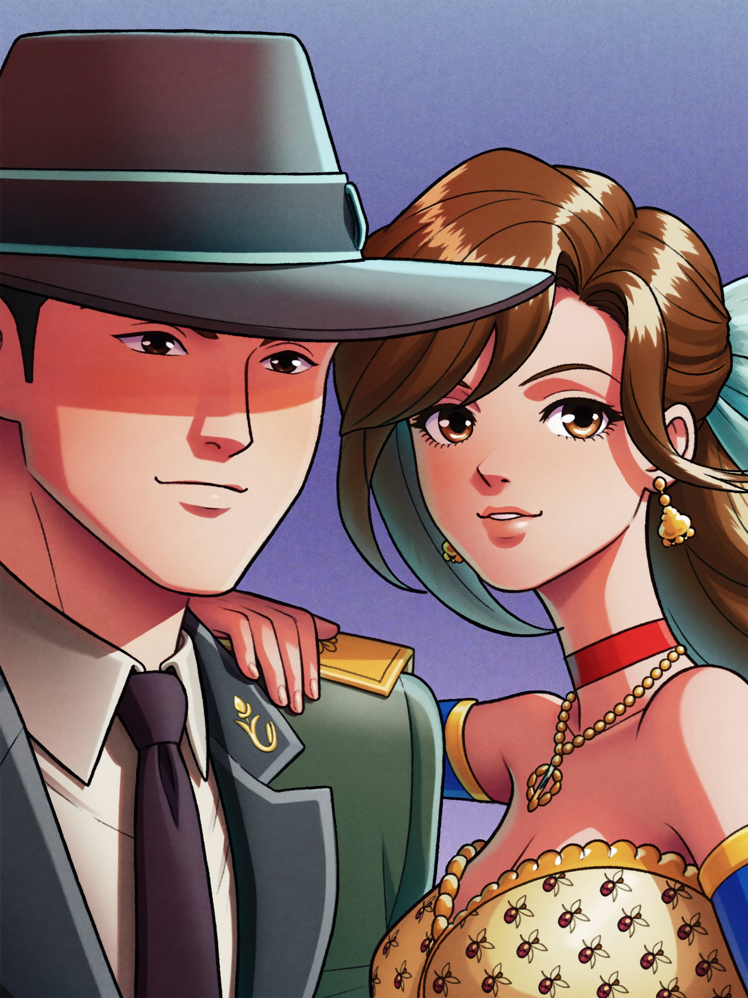 Nightingale Bureau character close-up