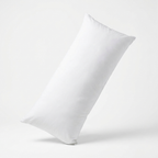 Cloud-Core body pillow insert on white background, plump and fully filled