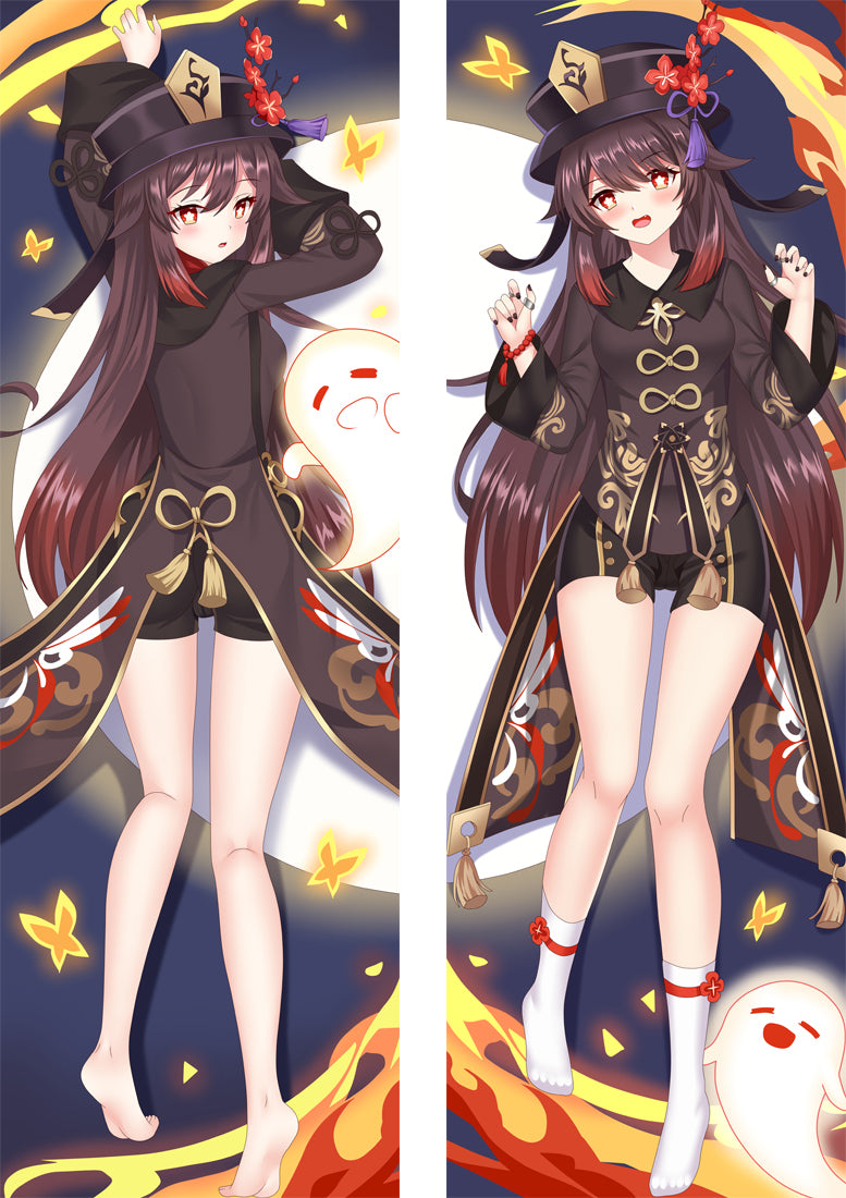 PM Hu Tao - Genshin Impact Anime Body Pillow Cover  -PC-22530