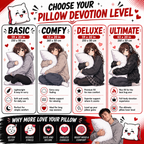 Cloud-Core Inner Pillow The Part You Actually Hug (Body Pillow Insert)